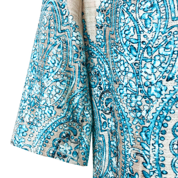 Catherines Woodgrain Floral Tapestry Jacket 14/16 - Picture 3 of 6